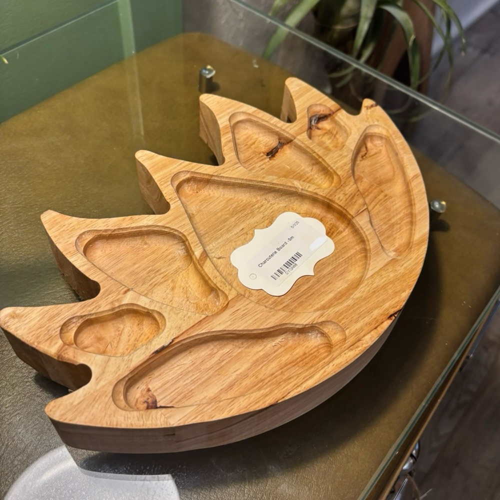 Handmade Lotus Charcuterie board